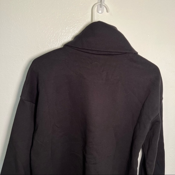 Banana Republic Funnel-Neck Sweatshirt Black - Picture 8 of 12